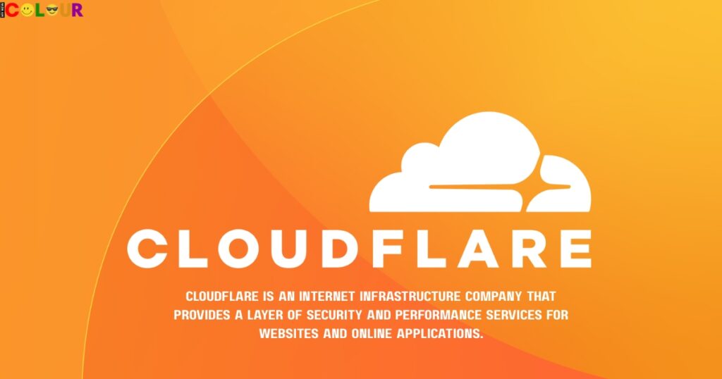 "Cloudflare logo with secure internet protection and website performance optimization"