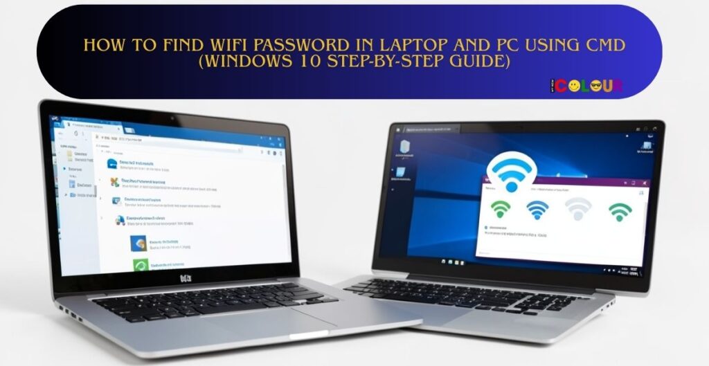 How to find WiFi password in laptop using CMD on Windows 10